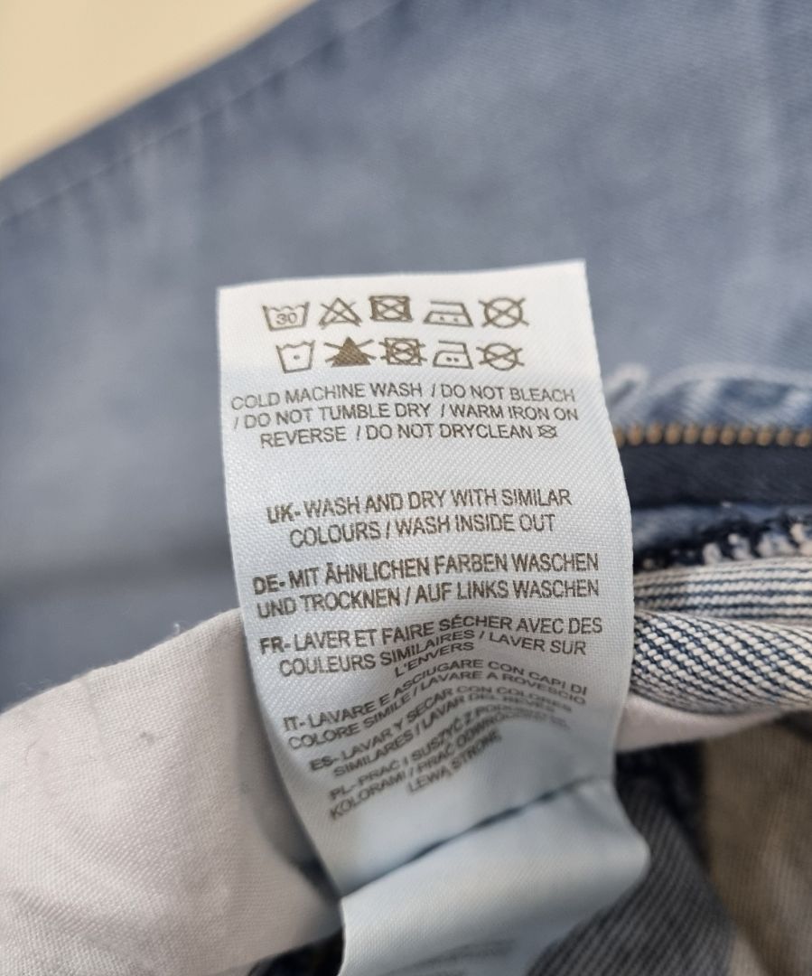 Boden Blue Wide Leg Low Rise Jeans - Size 14