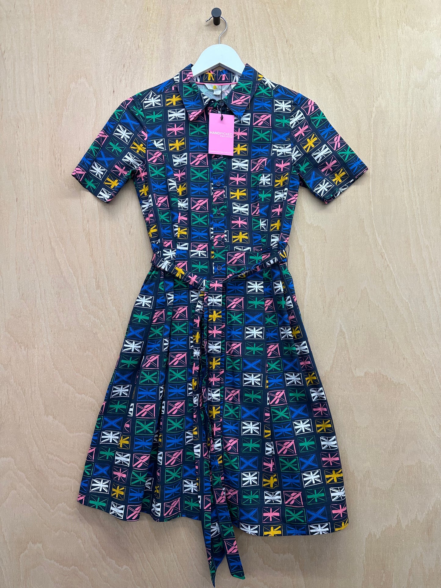 boden anastasia shirt dress Boden Anastasia Tie Waist Shirt Dress, Ivory/Cyan