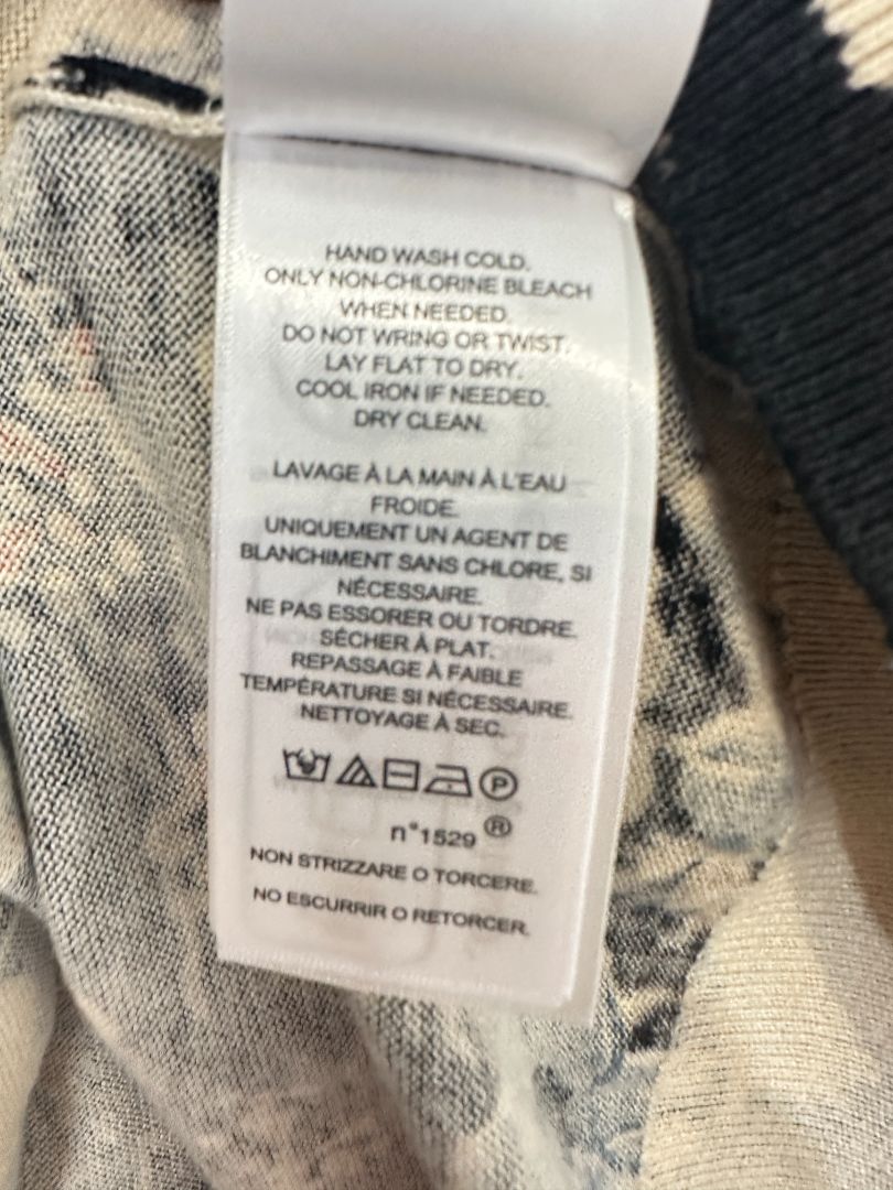 Lauren Ralph Lauren Black Mix Floral Knit top - Size 14-16
