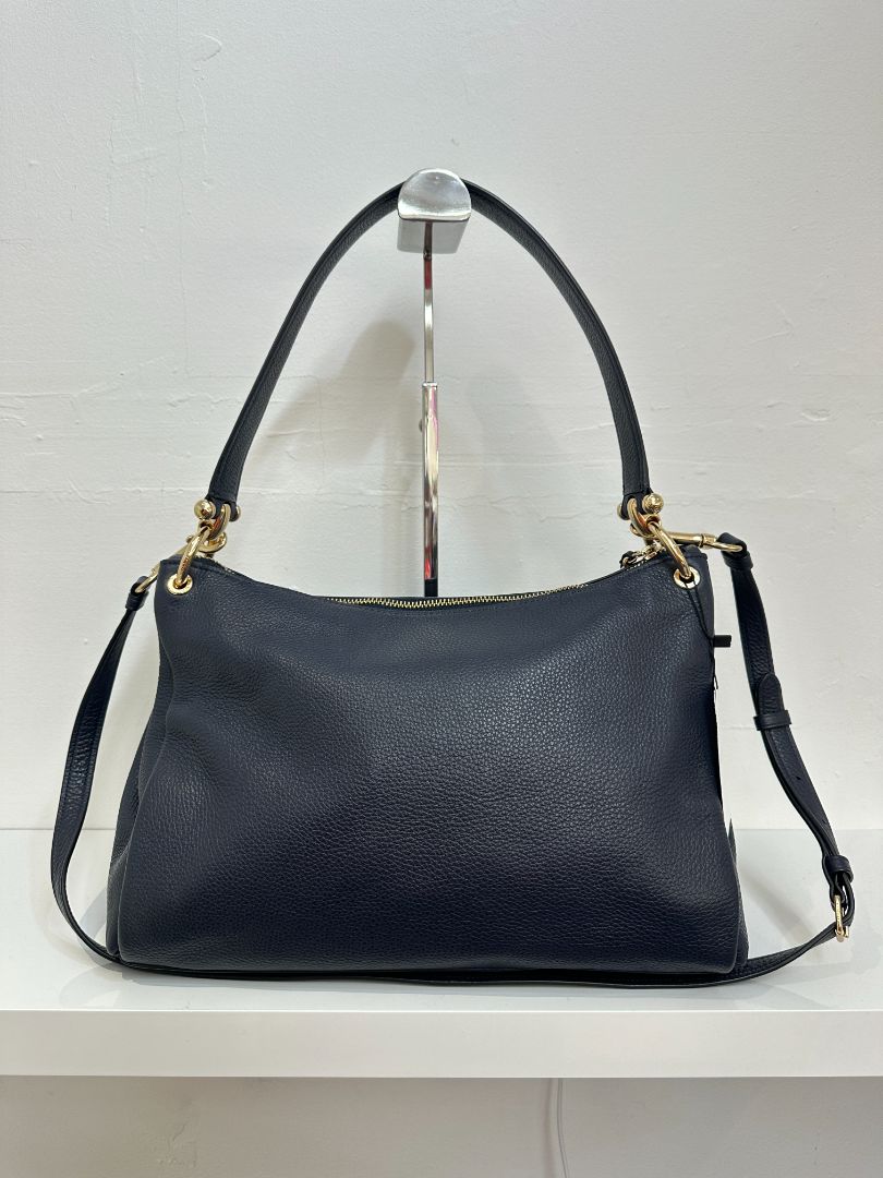 Coach Navy Clarkson Hobo Shoulder Bag