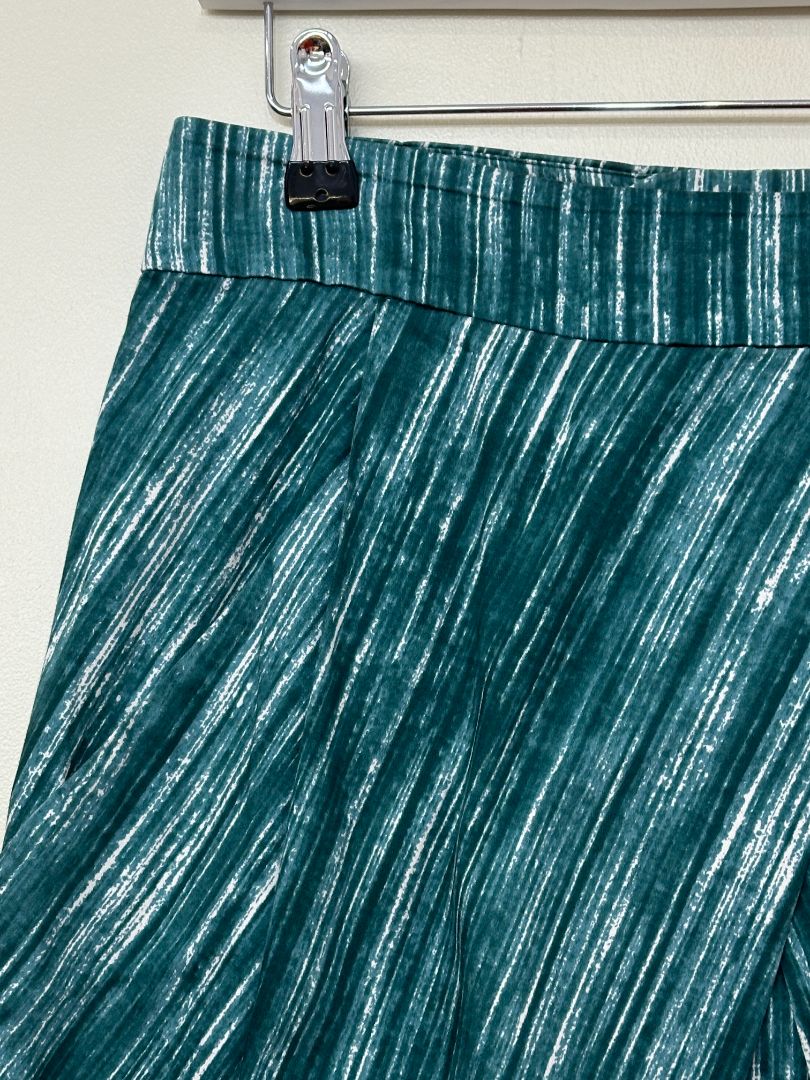 Toast Green Wrap Style Cotton Skirt - Size 12