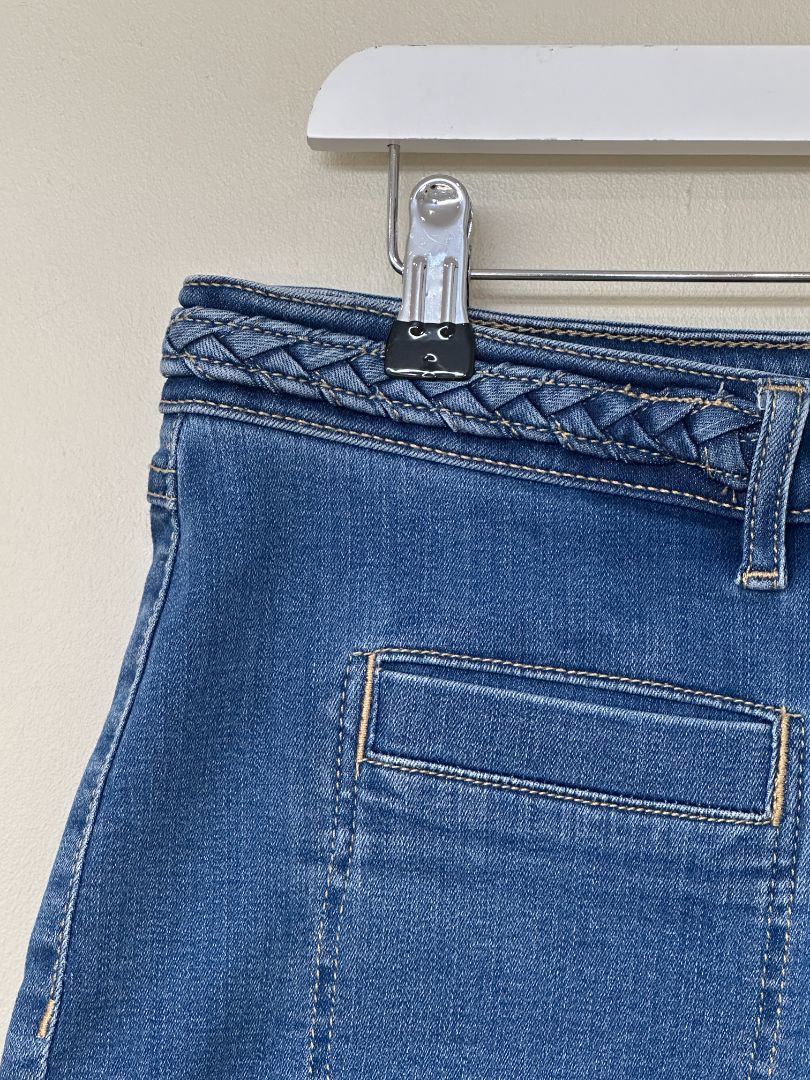 Monsoon Blue Denim Shorts - Size 16