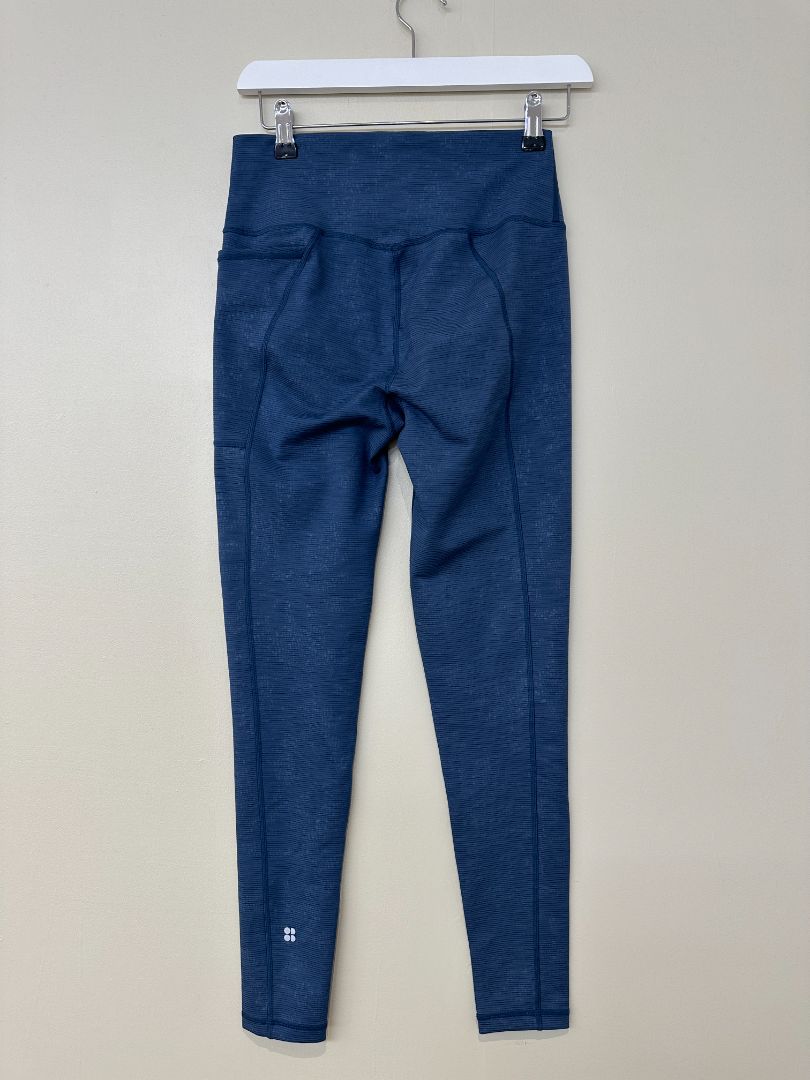 Sweaty Betty Blue Super Sculpt Full Length Leggings - Size M