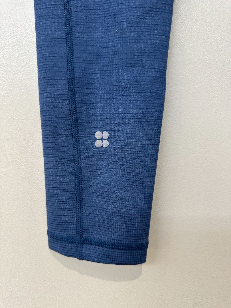 Sweaty Betty Blue Super Sculpt Full Length Leggings - Size M