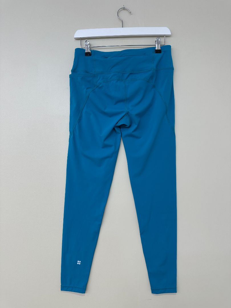 Sweaty Betty Turquoise Power Full Length Leggings - Size M