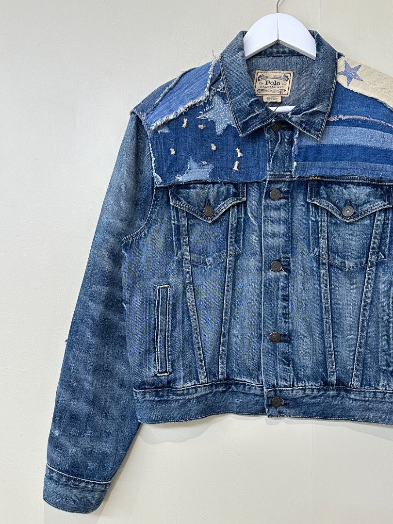 Polo Ralph Lauren Blue Denim Jacket - Size M
