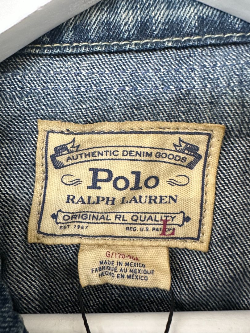 Polo Ralph Lauren Blue Denim Jacket - Size M