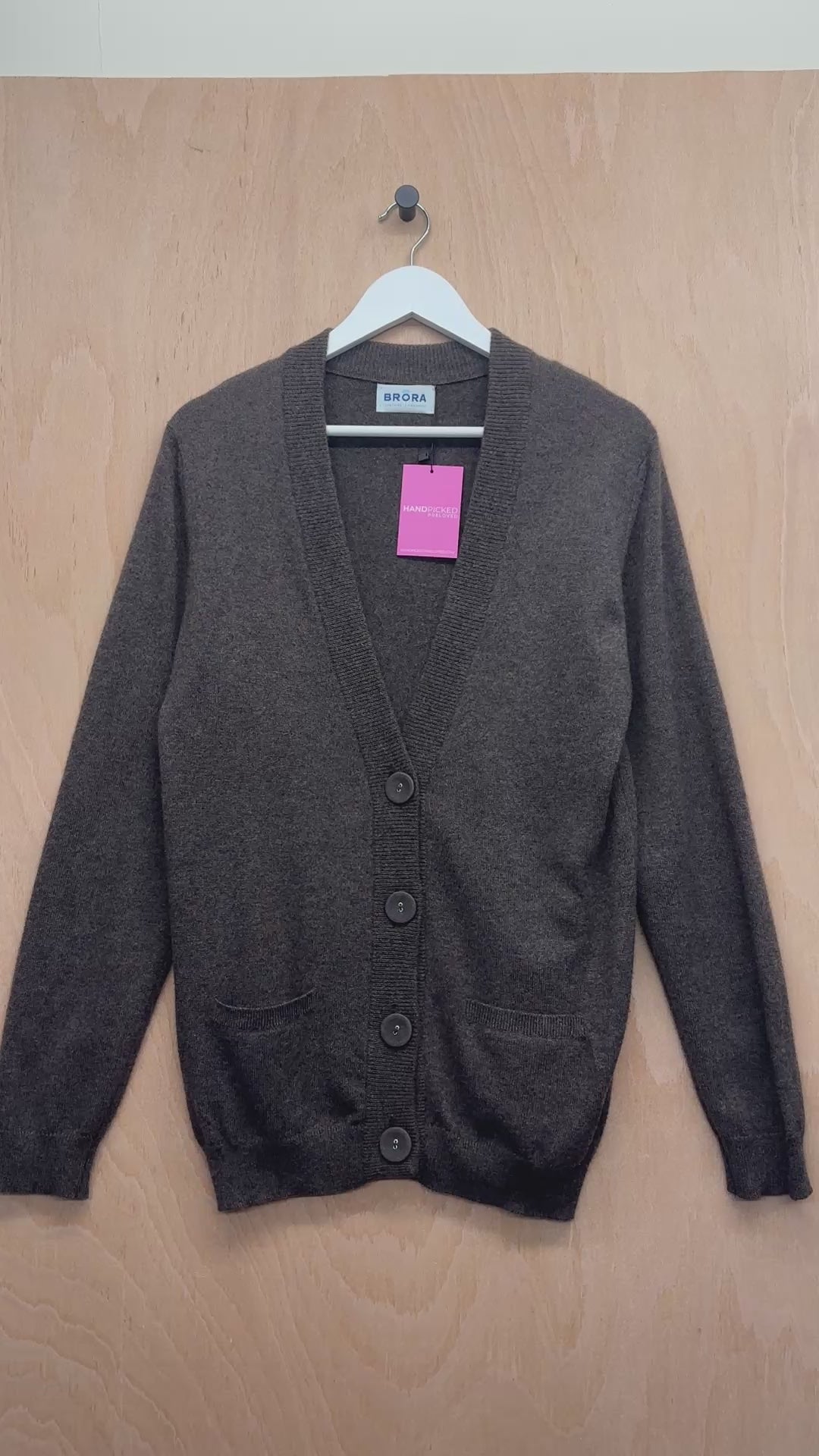 Cashmere Cardigan, UK Size 12